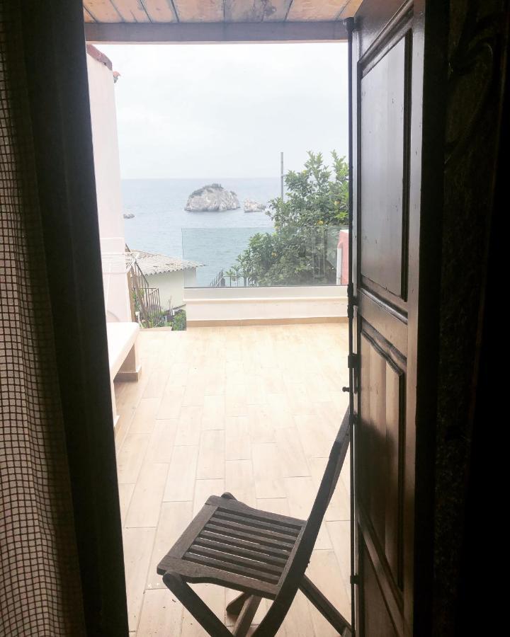 Blaue Welle Haus Apartment Parga Bagian luar foto