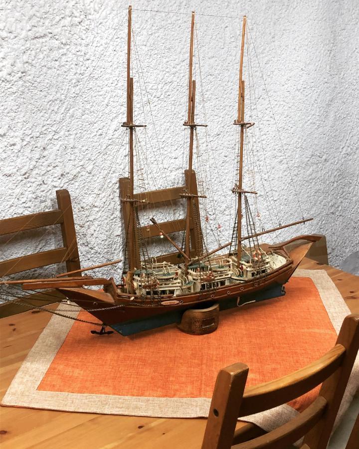 Blaue Welle Haus Apartment Parga Bagian luar foto