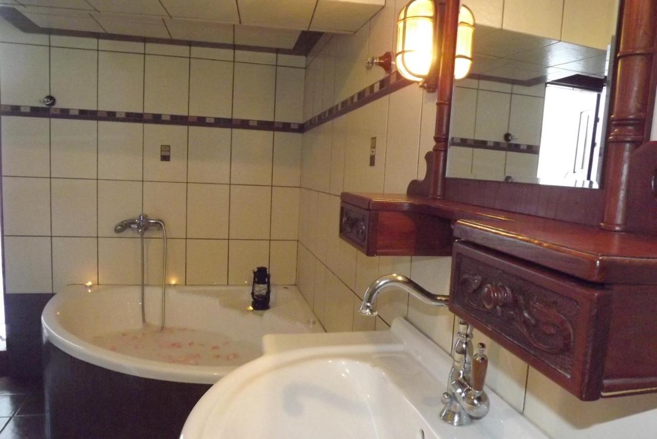 Blaue Welle Haus Apartment Parga Bagian luar foto