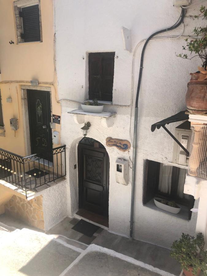 Blaue Welle Haus Apartment Parga Bagian luar foto