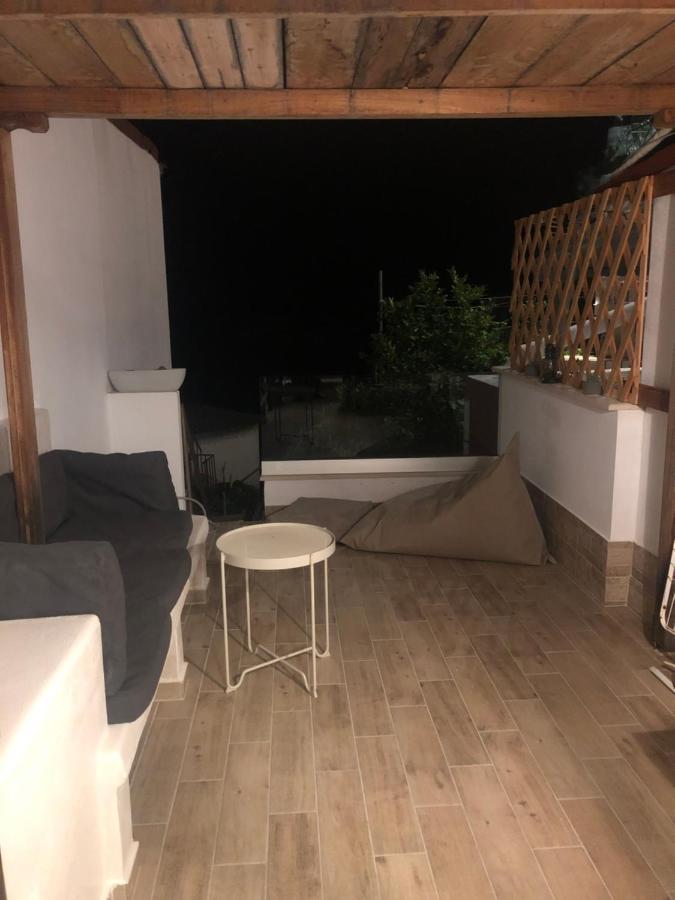Blaue Welle Haus Apartment Parga Bagian luar foto